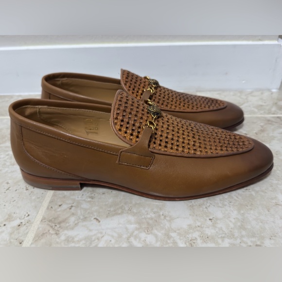 Kurt Geiger Men’s ALI Woven Bit Loafer In Tan Color (Size 42). main image 10